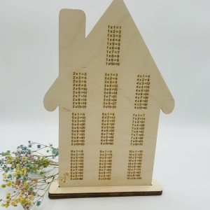 TABLICZKA MNOŻENIA DOMEK NA BIURKO