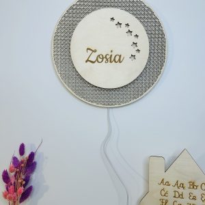 Lampka Nocna na Ścianę - Personalizowana