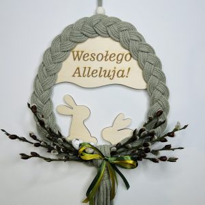 Wianek Wielkanocny na Drzwi