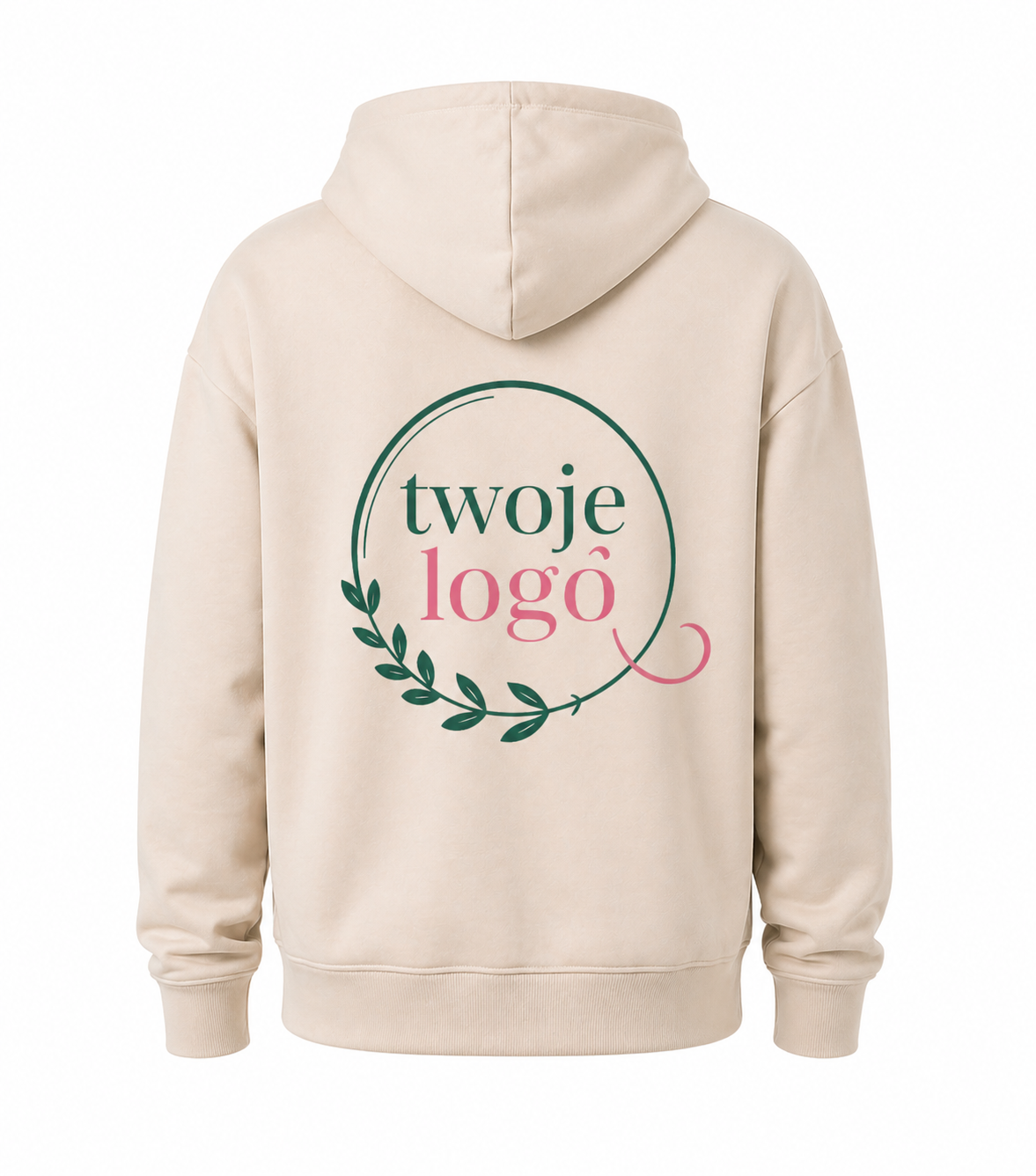 Bluza damska z haftem przód + tył "Twoje logo" - obrazek 6