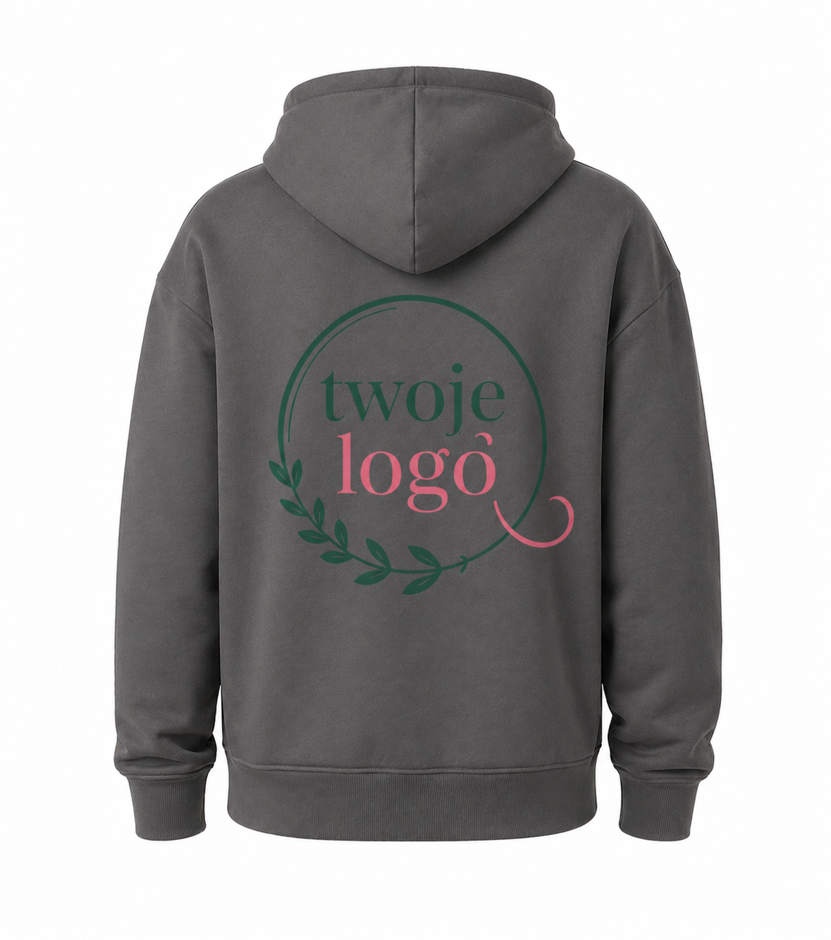 Bluza damska z haftem przód + tył "Twoje logo" - obrazek 4