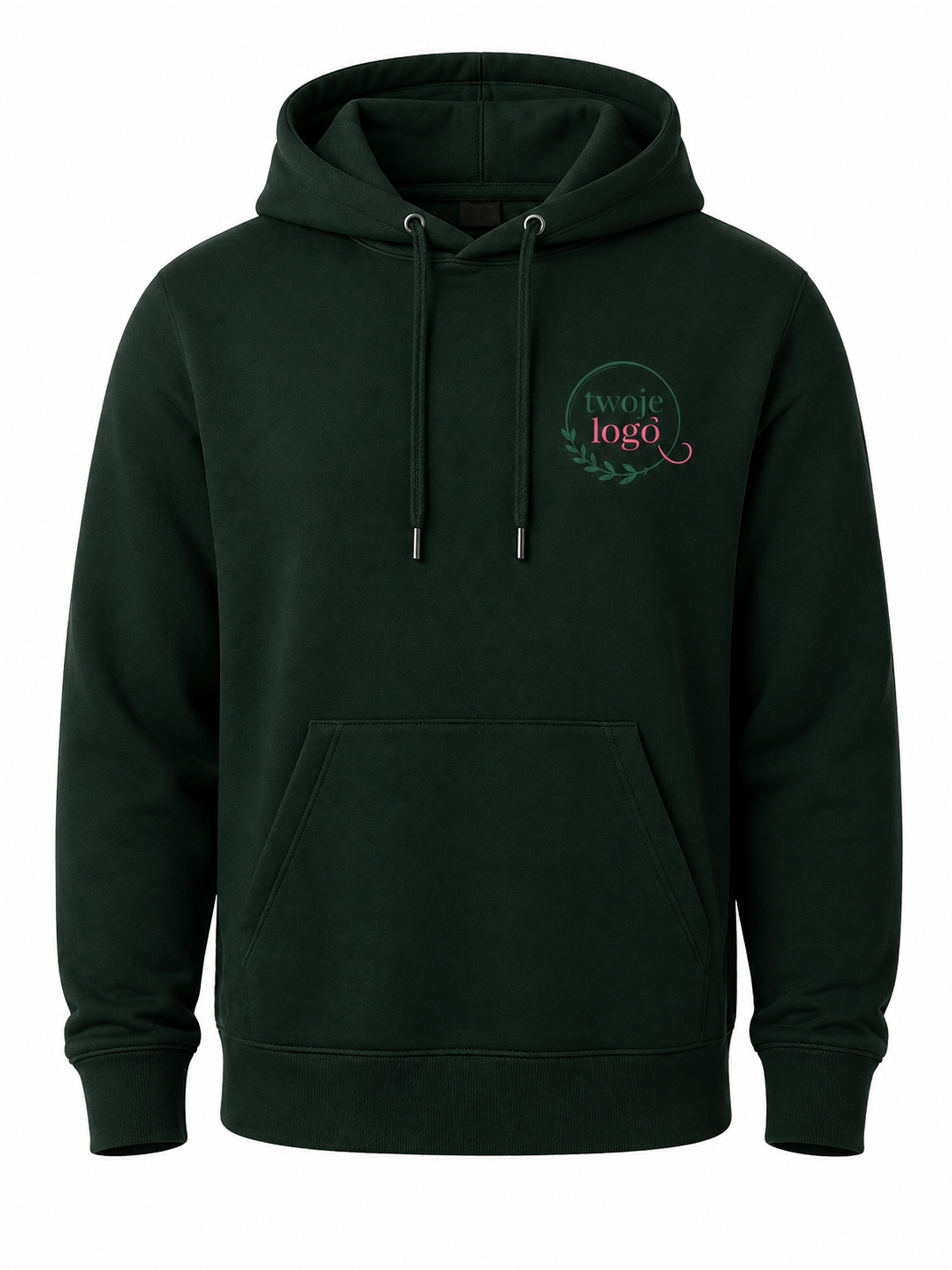 Bluza męska z haftem przód + tył – „Twoim logiem” - obrazek 4