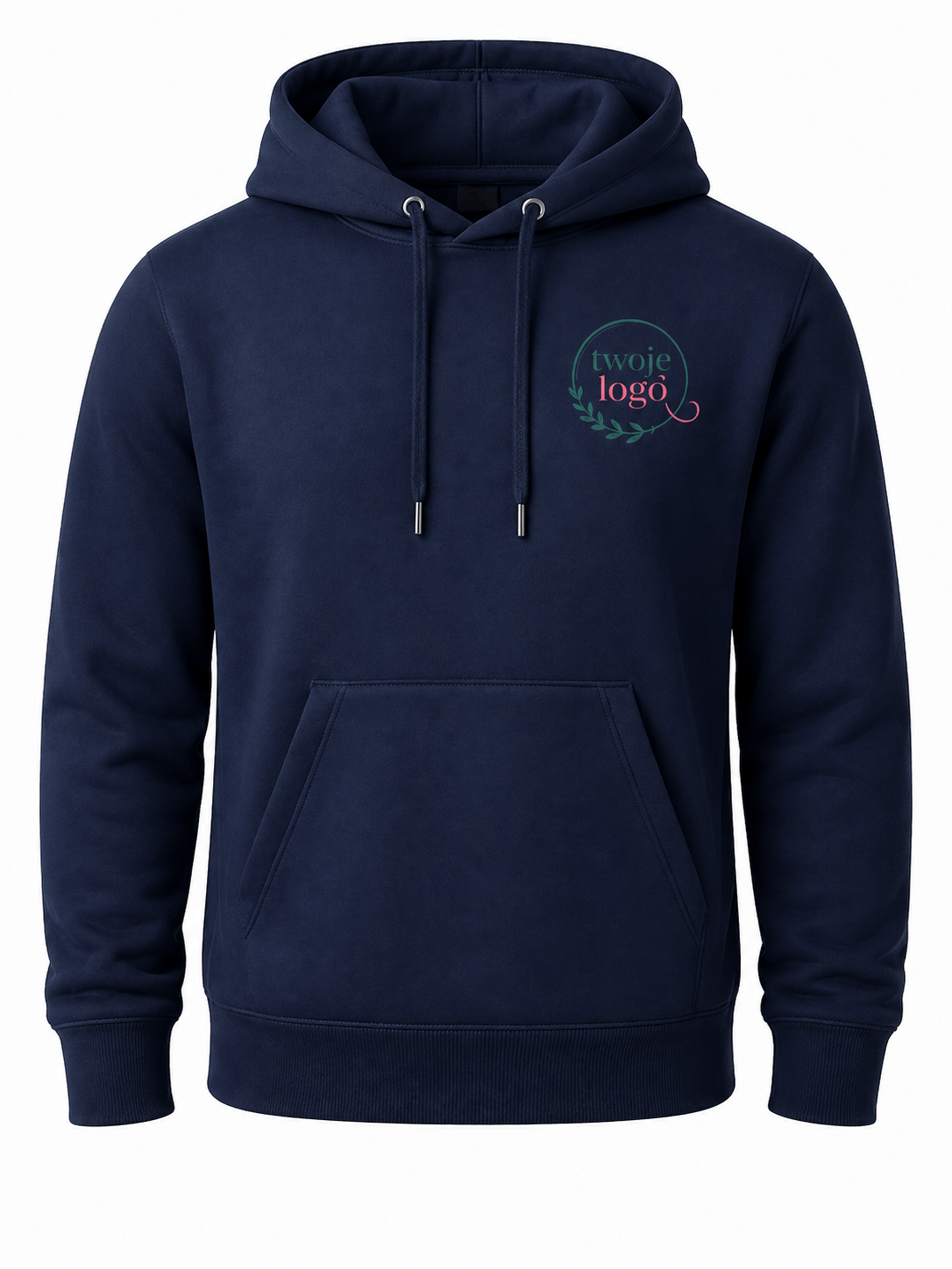Bluza męska z haftem przód + tył – „Twoim logiem” - obrazek 5