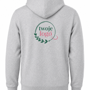 Bluza męska z haftem tył – „Twoim logiem”