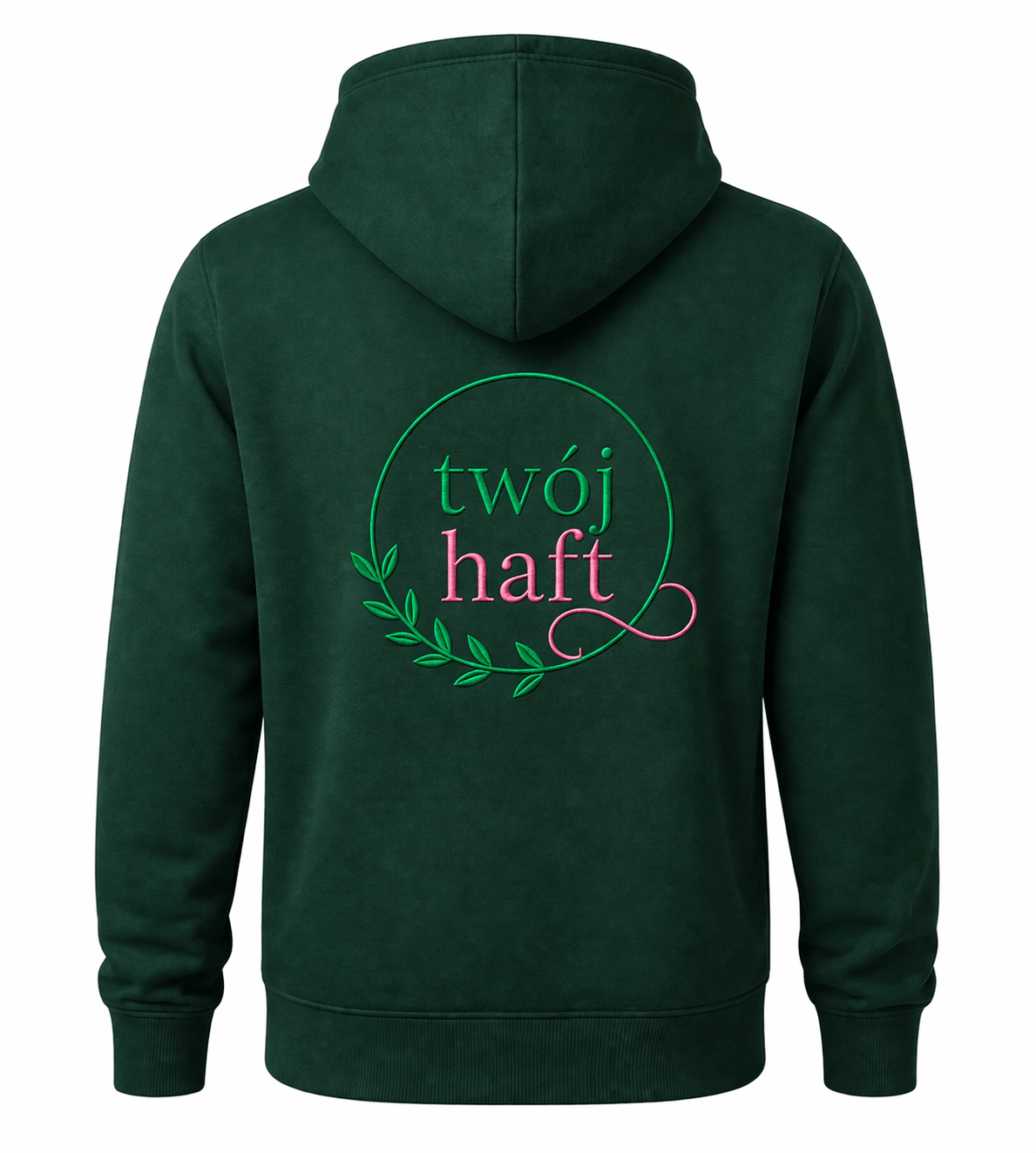 Bluza męska z Twoim haftem tył - obrazek 3