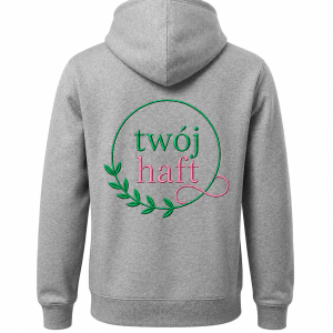 Bluza męska z Twoim haftem tył